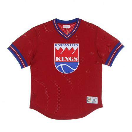 Mitchell & Ness, T-Shirt Rood, Heren, Maat:XL