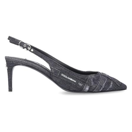Dolce & Gabbana, Pumps Zwart, Dames, Maat:38 1/2 EU
