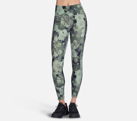 Skechers, GO FLEX RIB Inbloom Full Length High-Waisted Legging, XL, Dame