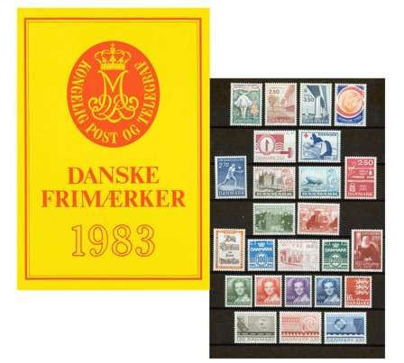 Danmark - Årsmappe 1983