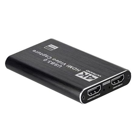 4K USB 3.0 HDMI Video Capture Card, Full HD 1080P 60 FPS for Streaming/Nintendo Switch/PS4