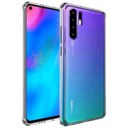 Huawei P30 Pro Stötdämpande Skal Glassback Transparent