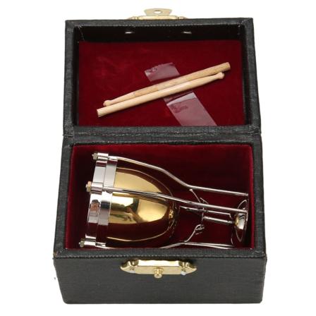 Miniatyyri Timpani -malli Koristeellinen Hieno Kuparinen Timpani Koriste Esitykseen Syntymäpäivään Jouluun