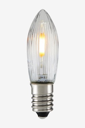 Markslöjd - Pære Filament 3-P Classic 10-55V 0,5W E10 LED - Transparent - Lyspærer & glødepærer - Fra Homeroom