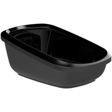 PeeWee - EcoGranda Svart 67 x 49 x 28 cm - Katt - Kattedo & kattetoalett - Kattedo & kattetoalett uten tak - ZOO.no