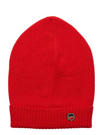 Marise Beanie Accessories Headwear Beanies Rød BUSNEL