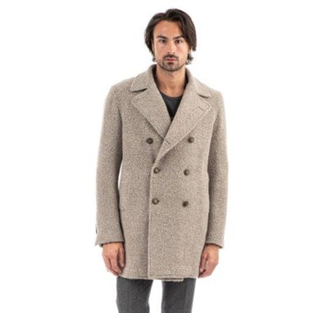 Tagliatore, Coat Beige, Heren, Maat:S