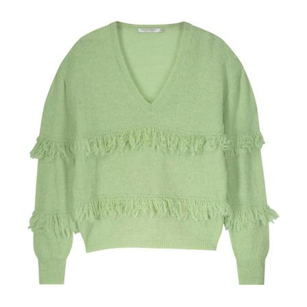 Summum Woman Trui , Groen , Dames , Maat: M