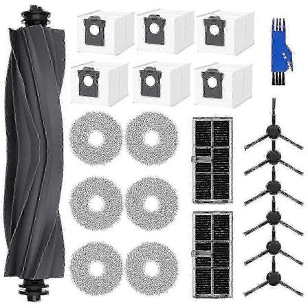 Dreame L10s Pro Ultra Heat Robotdammsugare: Dammpåsar, HEPA-filter, Moppduk, Huvudborste