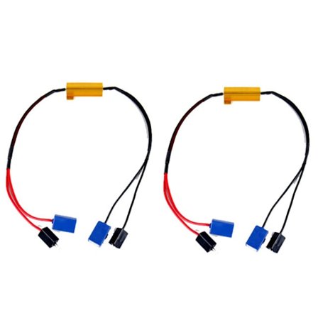 H1 H3 motstånd 50W 8 Ohm för led lampor / Xenon canbus t dimljus