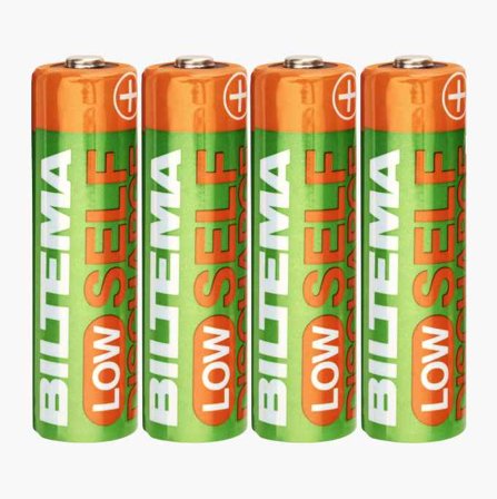 Laddningsbart AA-batteri 2450 mAh 4-pack