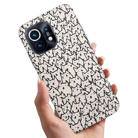 Xiaomi 11 Lite 5G NE - Kuoret/Suojakuori Kissaryhmä Multicolor