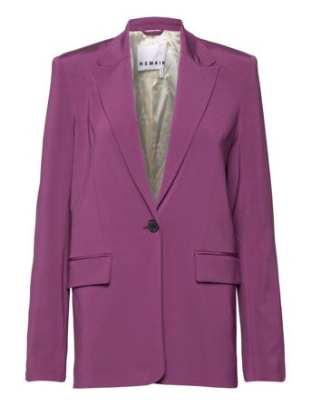Blazer Shiny Slinky Jersey Blazers Single Breasted Blazers Lila REMAIN Birger Christensen
