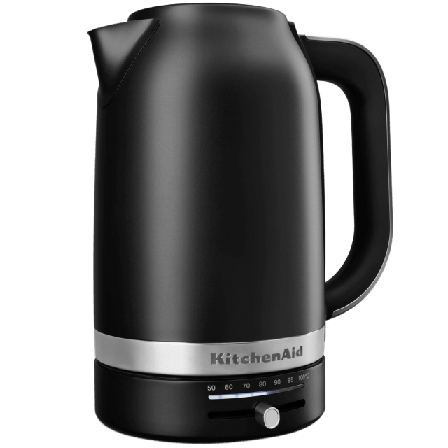 Kitchenaid Vattenkokare 1,7l Med Temp Kontroll Köksmaskiner Unisex Svart