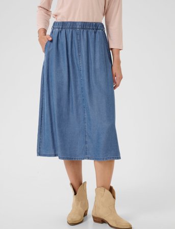 Cream Crmolly Skirt - Blue - 44