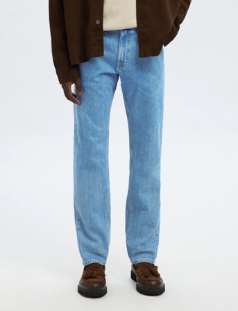 Selected Slh175-Slim Ben Kori Jeans Noos - Blue - 38 x 32