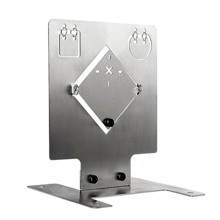 Skjutmåltavla Utomhus Jaktaccessoarer Silver Rostfritt Stål Bullseye Aim