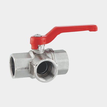 Trevägs kulventil 1 1/4"