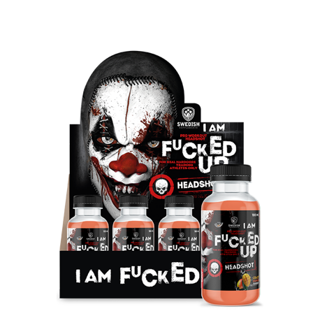 Swedish Supplements 16 x F-cked Up PWO Shot 100 ml