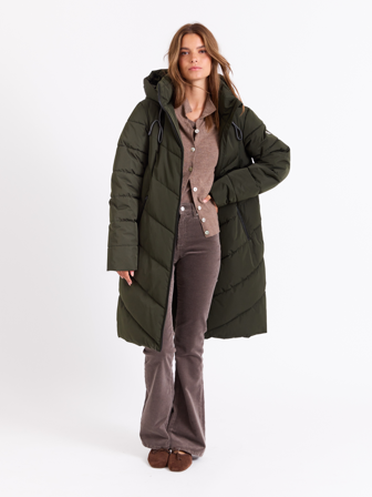 Jean Paul Femme - Alba kåpe - Dame - Grønn - Jakker & Kåper - XS