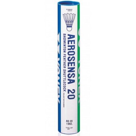 Yonex Aerosensa 20 Feather Shuttlecock (12-pack) One Size Wh