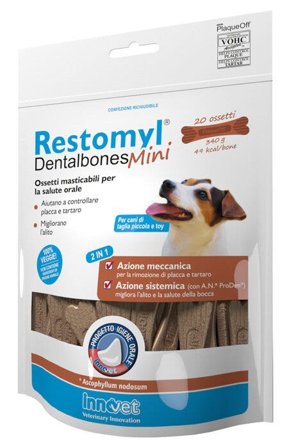 Innovet Restomyl Dentalbones Mini Ossetti Masticabili 340g