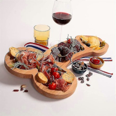 Aperitiffbrett Ekstra Stort Ostebrett Charcuteriebrett Nyhet Tre Partyfat Morsomt Ostefat For Innflyttingsfest, Utdrikningslag, Forlovelse P