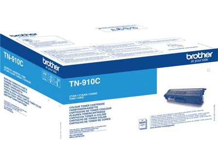 Brother Toner TN910C Cyan - Lyreco - Toner och bläck - Tonerkassetter - Toner Brother