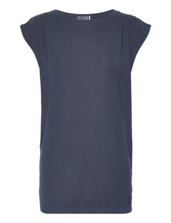 Exhale Relaxed Tee T-shirts & Tops Sleeveless Marineblå PUMA