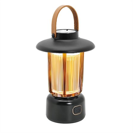 LED Campinglampe, IPX4 Vandtæt Campinglanterne, Trinløs Dæmpbar, Udendørs Lampe, Camping, Overlevelse, LED Lys, Batterilampe, Lanterne