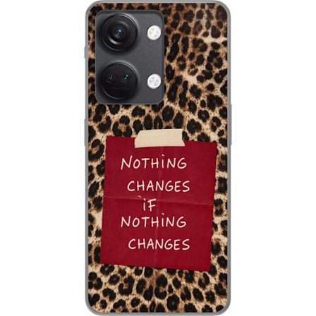 Kompatibel Mobilcover til OnePlus Nord 3 Ingenting ændrer sig, hvis intet ændrer sig