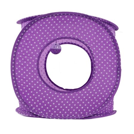 Kattetunnell innendørs sammenleggbar labyrint Kattetunnell seng med baller for katt valp kattunge kanin