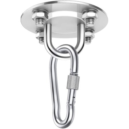 Takkrok för Hängstol Premium Rostfritt Stålfäste Upp Till