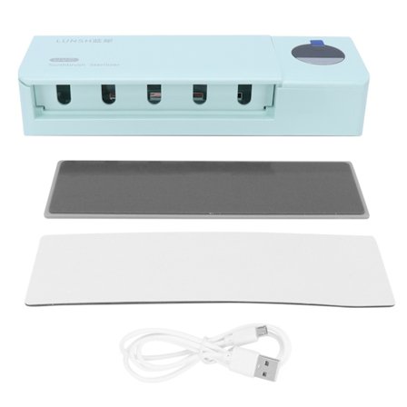 UV-tandborsthållare väggmonterad USB Ultraviolett rengöring tandborste arrangör grön