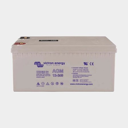 Akumulator rekreacyjny / akumulator użytkowy Victron Deep Cycle, AGM, 12 V, 240 Ah - Jachtowa