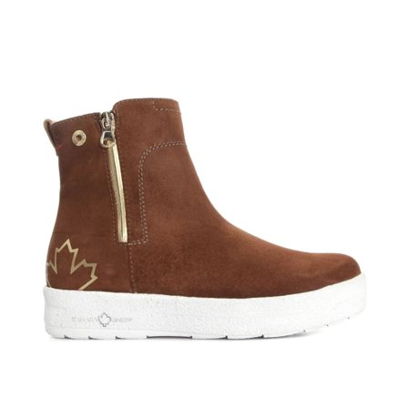 Canada Snow Women's Mount Baker Suede Women everyday shoes Brown 41
