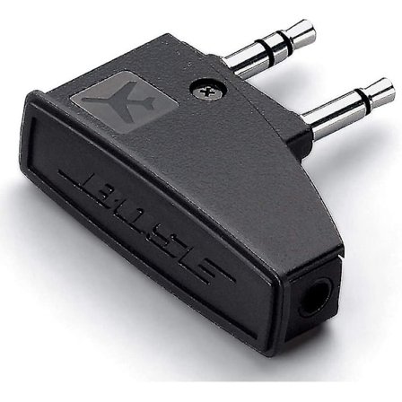 Støjreducerende Flyadapter til Bose QuietComfort 2 QC3 QC15 QC25 QC35 SoundLink AE2 AE2W og Flere Hovedtelefoner Guldbelagt