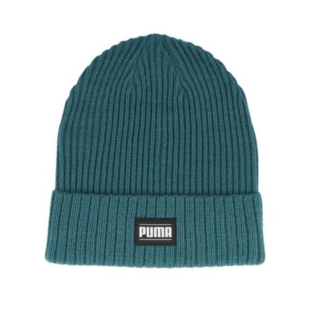 Puma - Grön cuff Beanie - Ribbed Classic Beanie Cold Green Cuff @ Hatstore