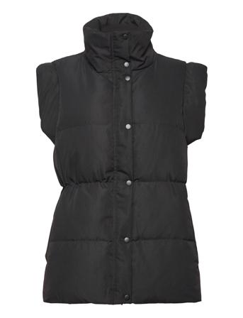 Kitty Down Vest Vests Padded Vests Sort Camilla Pihl