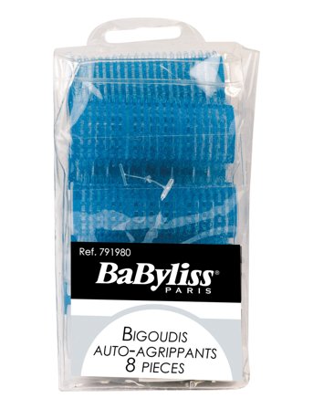 Babyliss Paris Spolar Självgrip 8St - Blue - ONE SIZE