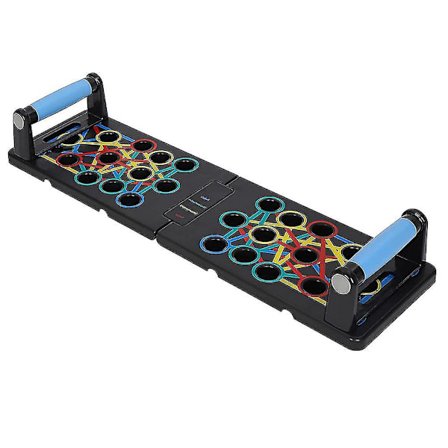 Hjemmetræningsudstyr Up Board 24 i 1 Multifunktionel Pushup Bar System Fitness Gulv Bryst Musc