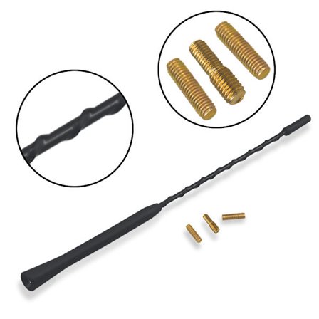 Auton antenni Tehokas FM Dab Auton radioantenni Katto Auton antenni 40cm Yleiskäyttöinen Vaihtoautoantenni Tehokkaalla FM/Dab Vastaanottotoiminnolla