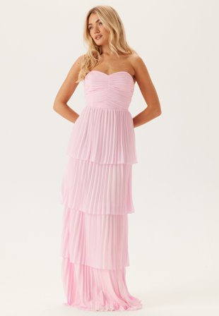 Bubbleroom Occasion - Pleated Bandeau Gown - 32