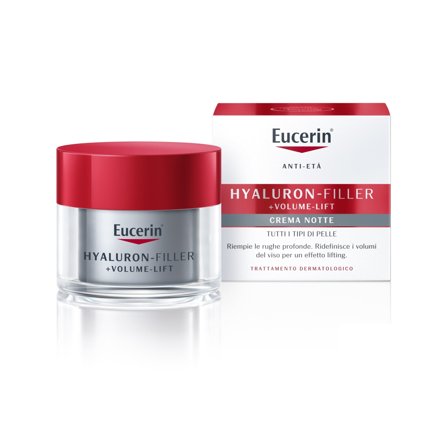 Eucerin Hyaluron-Filler + Volume-Lift Hyaluron-Filler + Volume-Lift Notte 50ML - Tratt.notte lifting viso