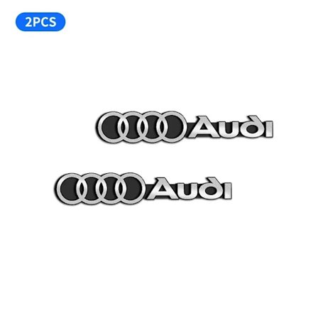 3D Aluminium Bil Ljud Dekoration Badge Klistermärke För Audi C5 C6 C7 A4 B6 B8 B7 A6 A3 A5 Q3 Q5 Q7 8P 8V 8L Bil Styling 2025