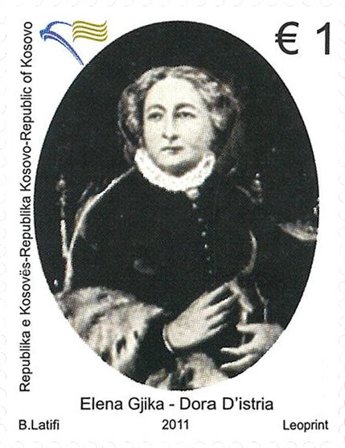 Kosovo - Elena Gjika - Postfrisk frimærke