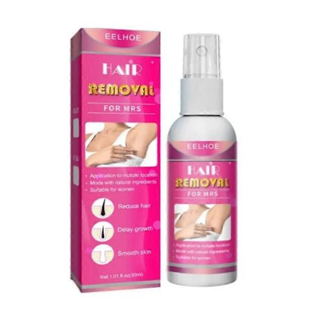 50 ml Hårfjerningsspray Permanent Hæmmer Armhuler Ben Arme Smertefri Skæg Bikini Intim Ansigts Hårfjerning til Kvinder