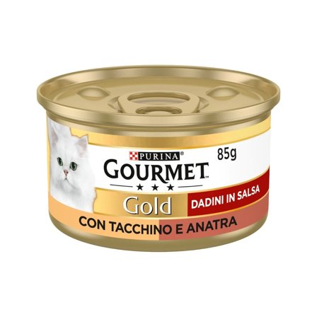 Purina Gourmet Gold Dadini In Salsa Con Tacchino E Anatra Per