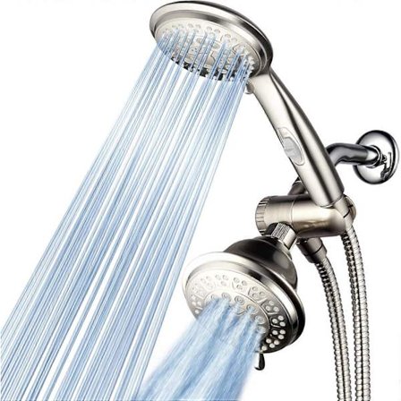 42-asetuksinen Ultra-Luxury 3-suuntainen Suihkupää/Käsisuihku-yhdistelmä patentoidulla MYH:lla