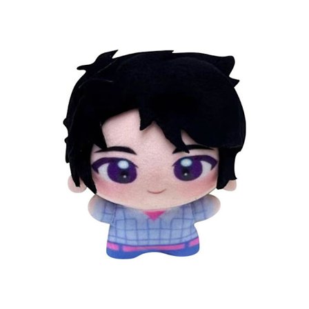 Kpop Demon Hunters Lintu pehmolelut/nuket Mustahiuksinen Demon Hunter poikabändi painatus, 12CM